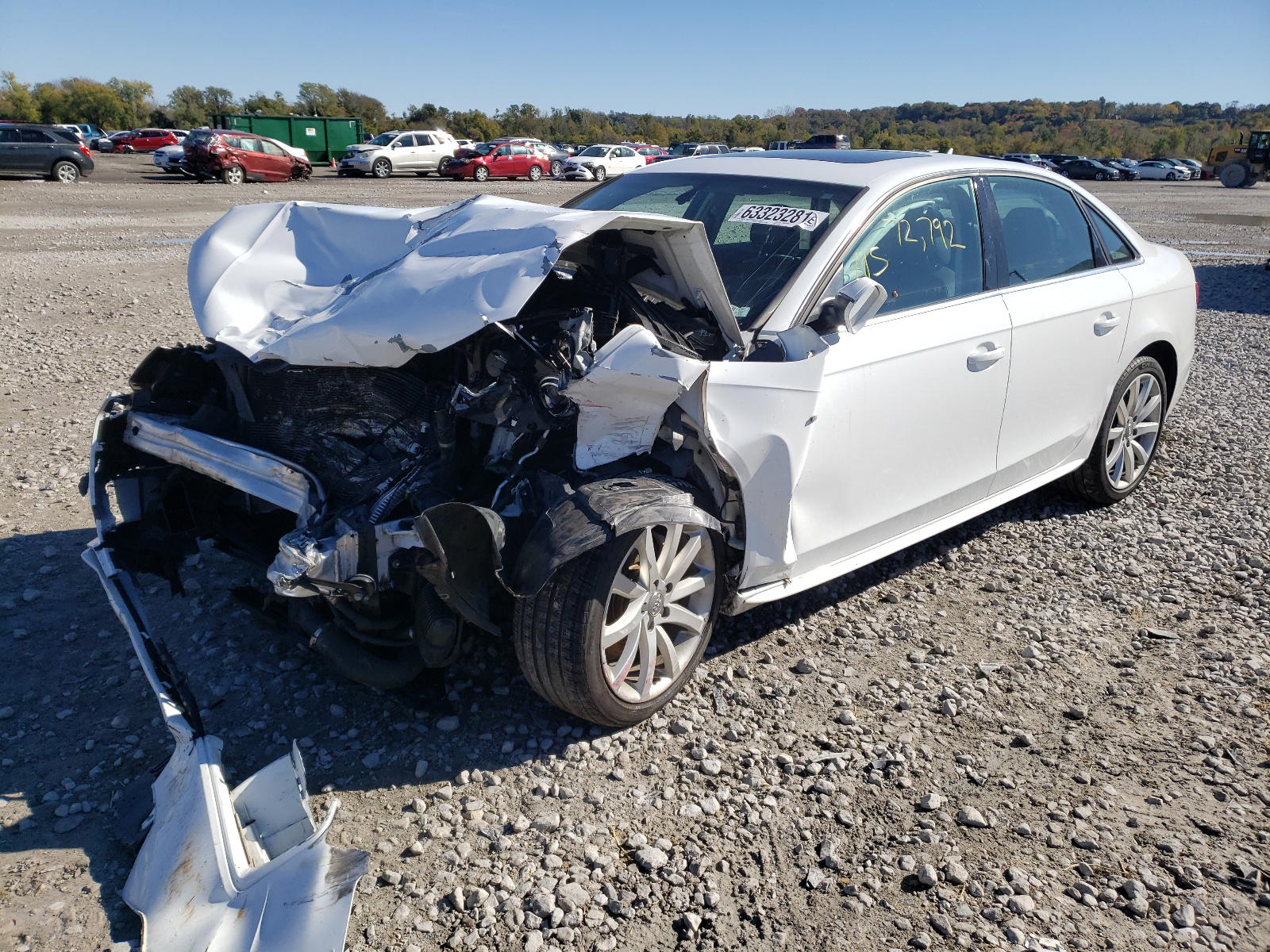 Photo 2 from auction – 2014 AUDI A4 with VIN WAUBFAFL7EN030294