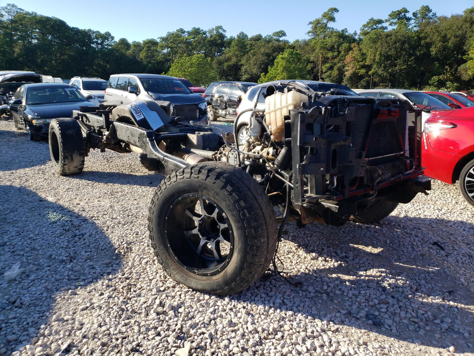 CHEVROLET SILVERADO 2007 with VIN 1GBJC34D57E147488 - Photo from auction