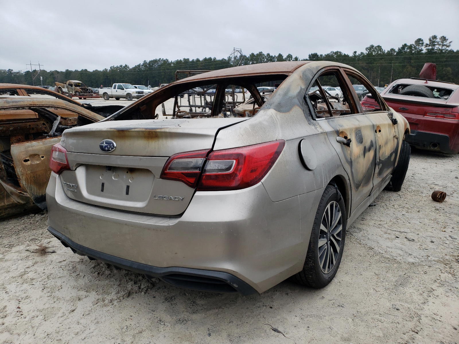 Photo 4 from auction – 2018 SUBARU LEGACY 2.5 with VIN 4S3BNAB63J3031678