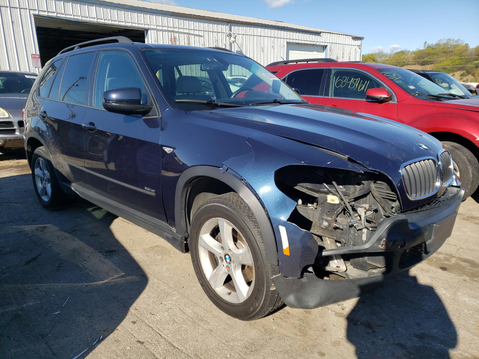 BMW X5 3.0I 2007 with VIN 4USFE43577LY75573 - Photo from auction