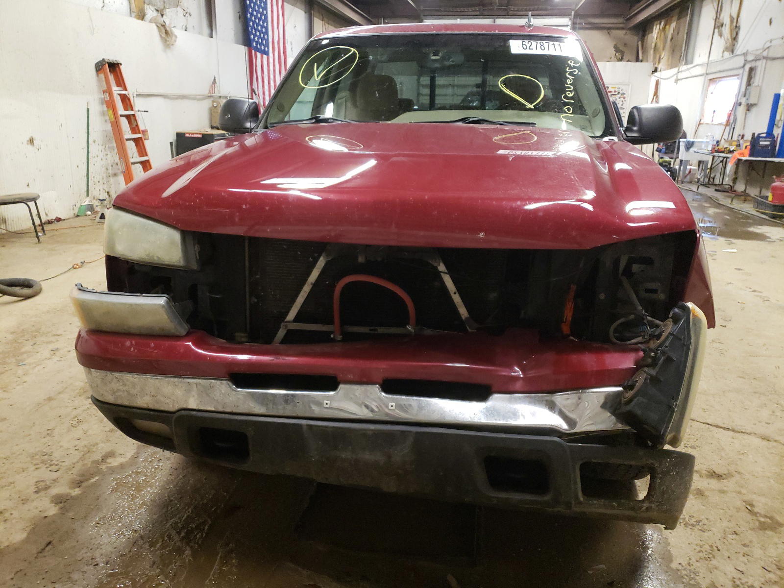 Photo 9 from auction – 2006 CHEVROLET SILVERADO with VIN 2GCEK13T761128096