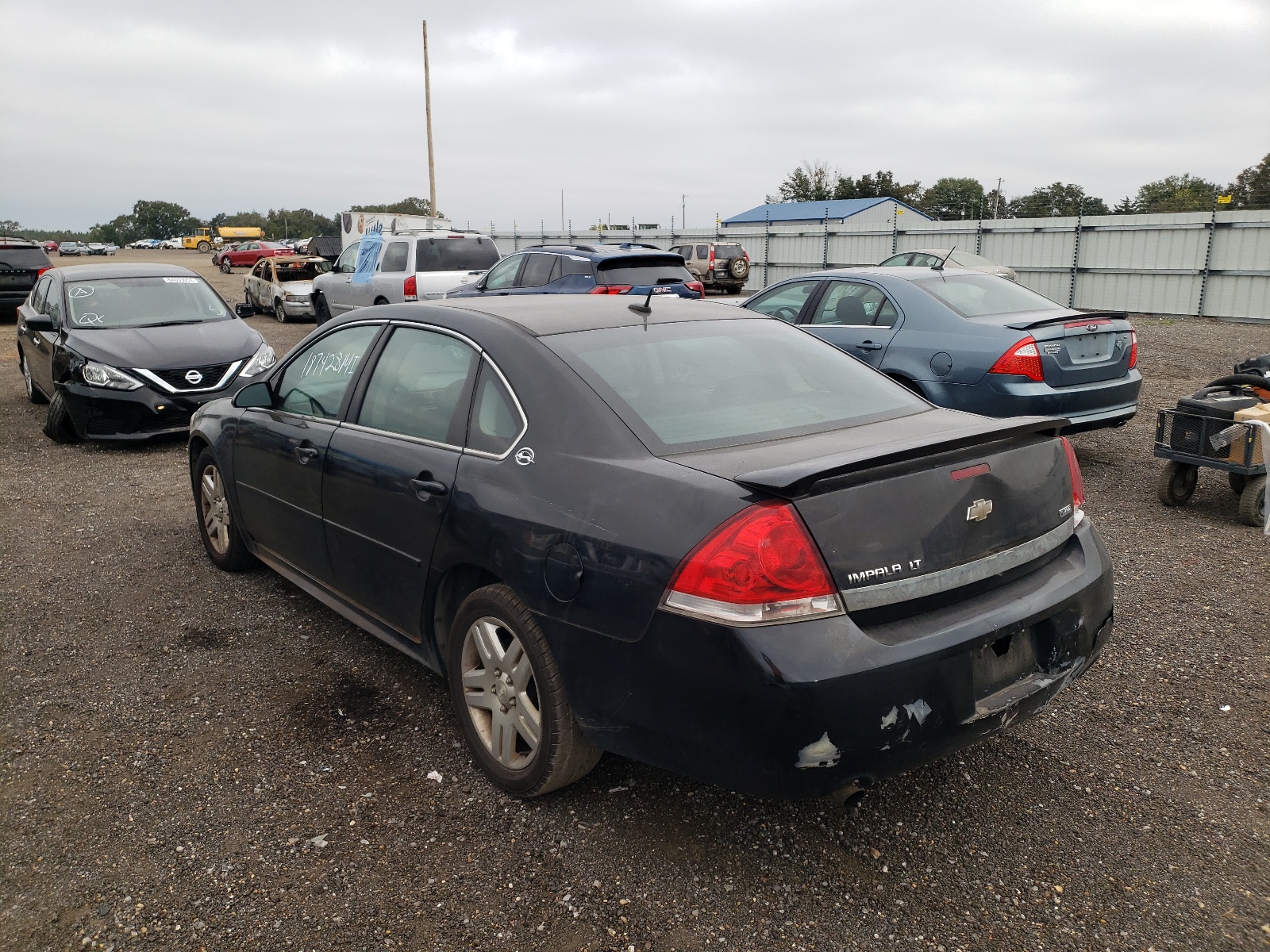 Photo 3 from auction – 2009 CHEVROLET IMPALA 2LT with VIN 2G1WC57M591324398