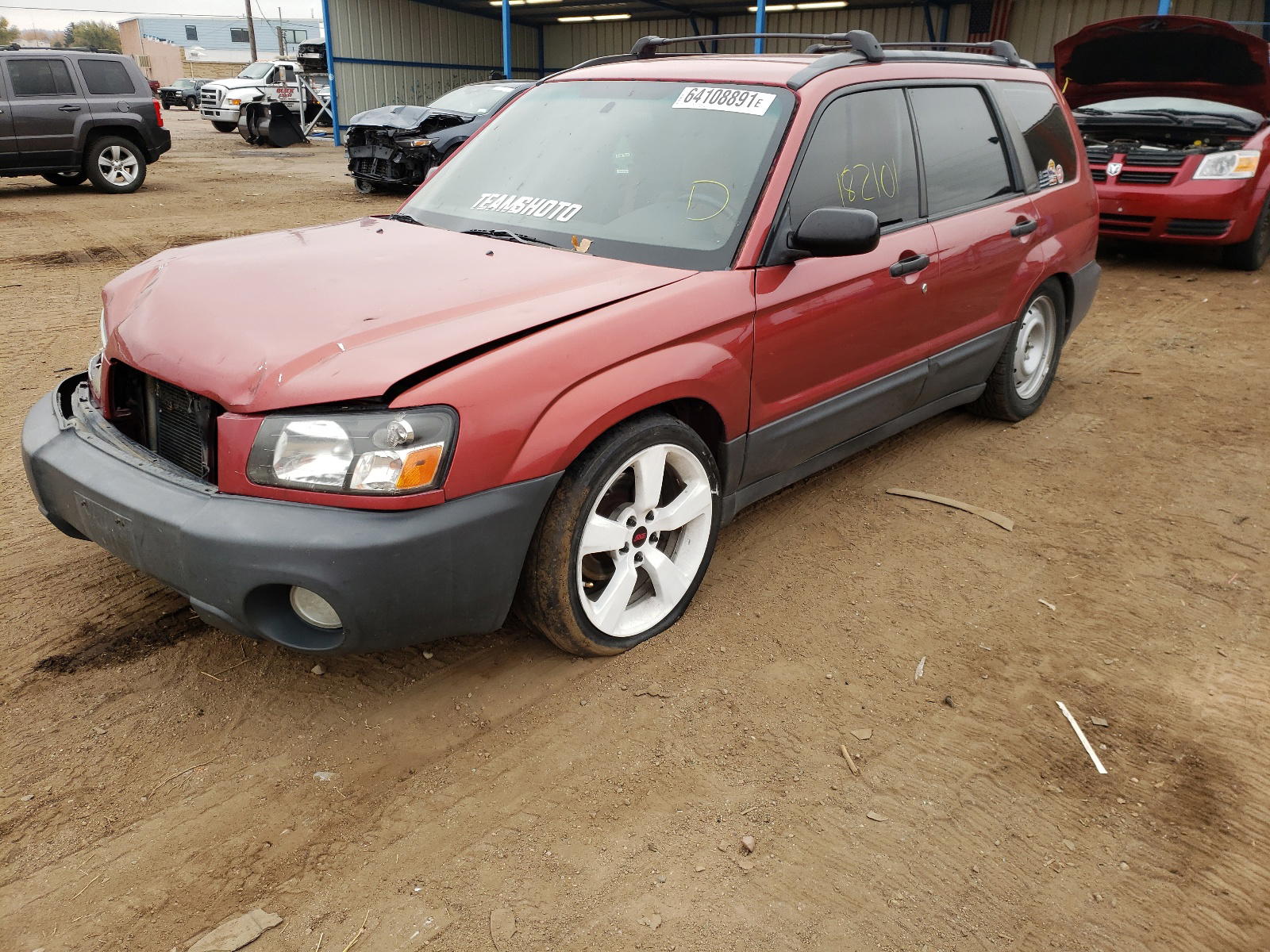 Photo 2 from auction – 2003 SUBARU FORESTER 2 with VIN JF1SG63663G725837