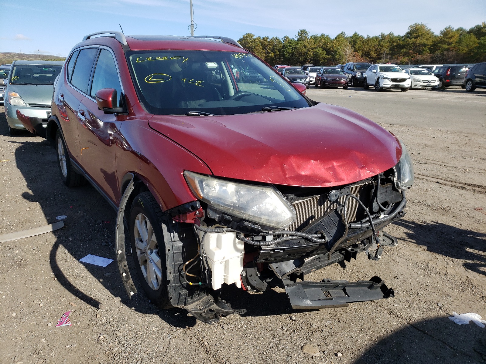 Photo 1 from auction – 2015 NISSAN ROGUE S with VIN 5N1AT2MV3FC899727