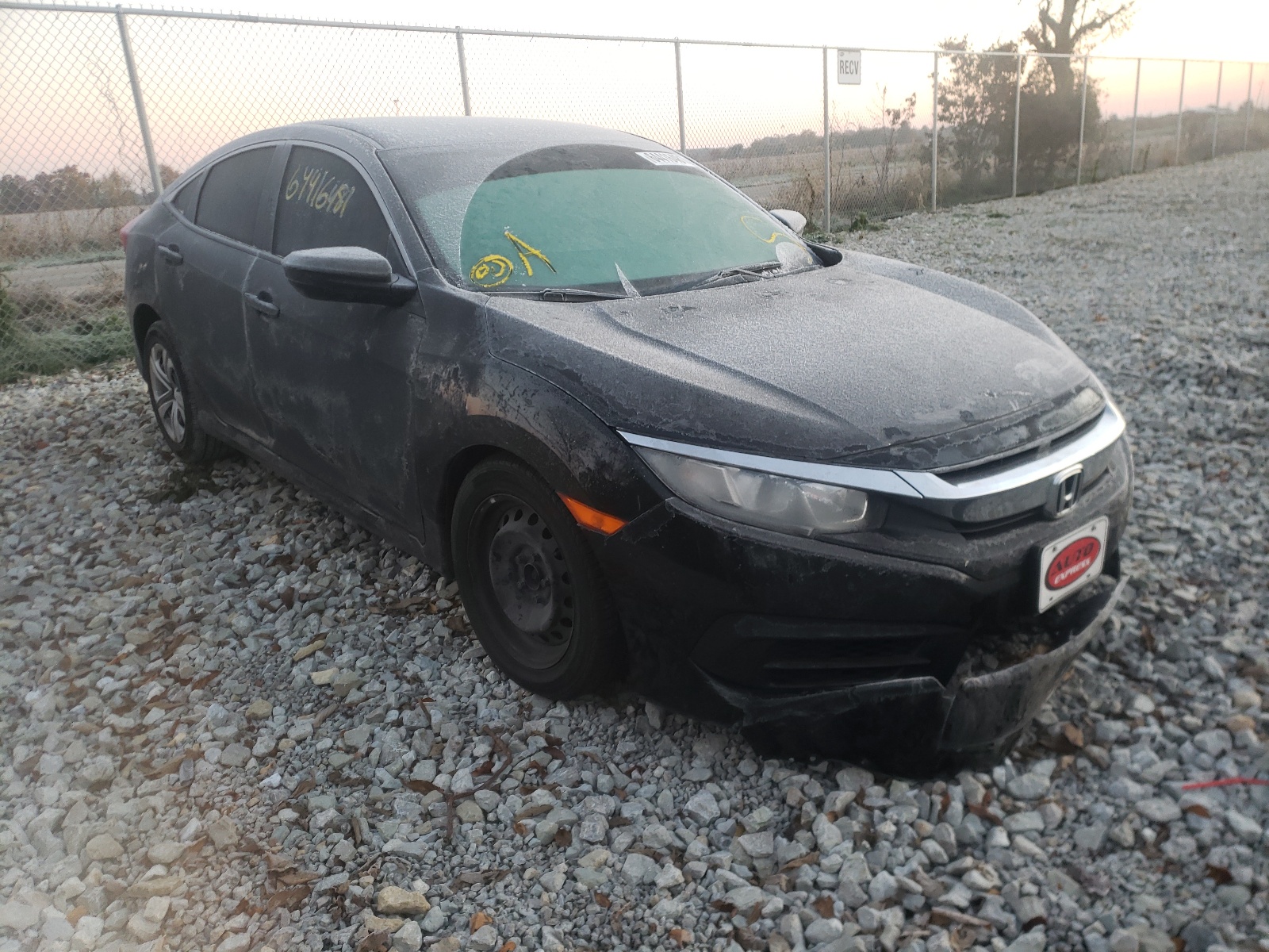 Photo 1 from auction – 2017 HONDA CIVIC LX with VIN 2HGFC2F57HH522763