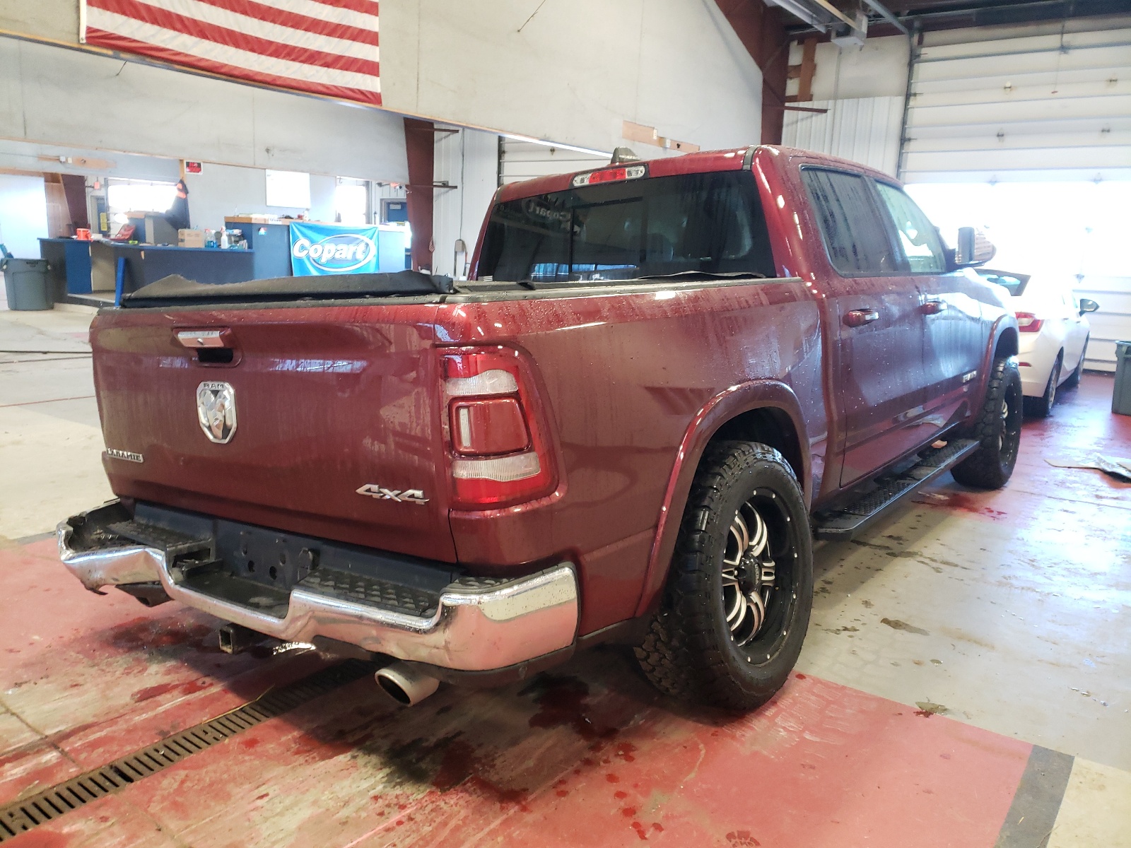 Photo 4 from auction – 2019 RAM 1500 LARAM with VIN 1C6SRFJT4KN507071