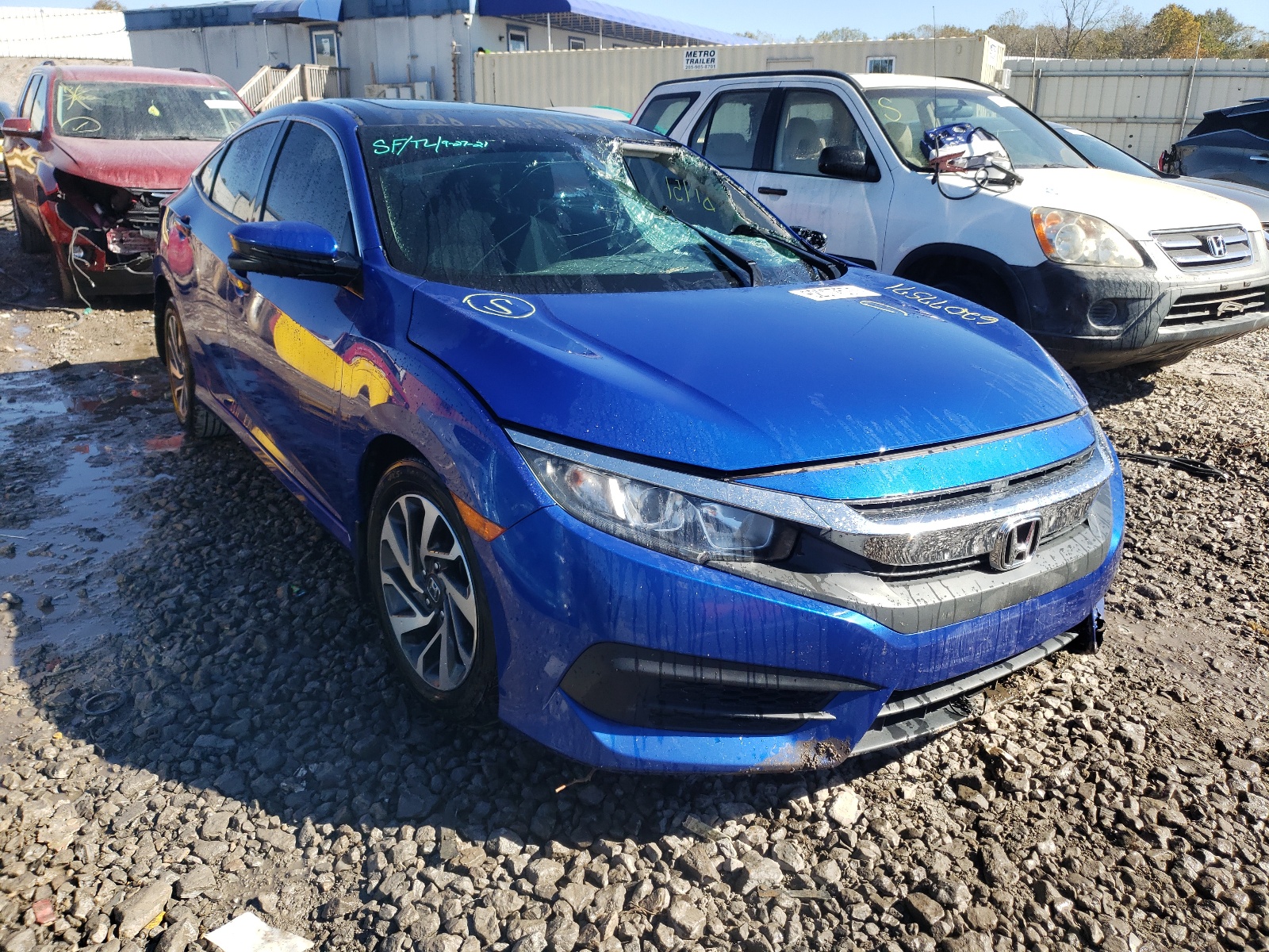 Photo 1 from auction – 2016 HONDA CIVIC EX with VIN 19XFC2F78GE057792