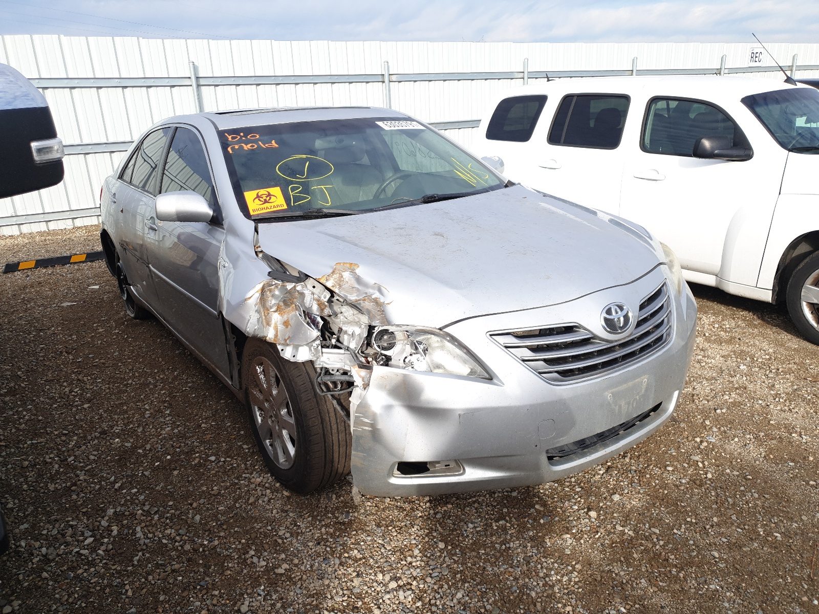 Photo 1 from auction – 2007 TOYOTA CAMRY HYBR with VIN JTNBB46K973022618