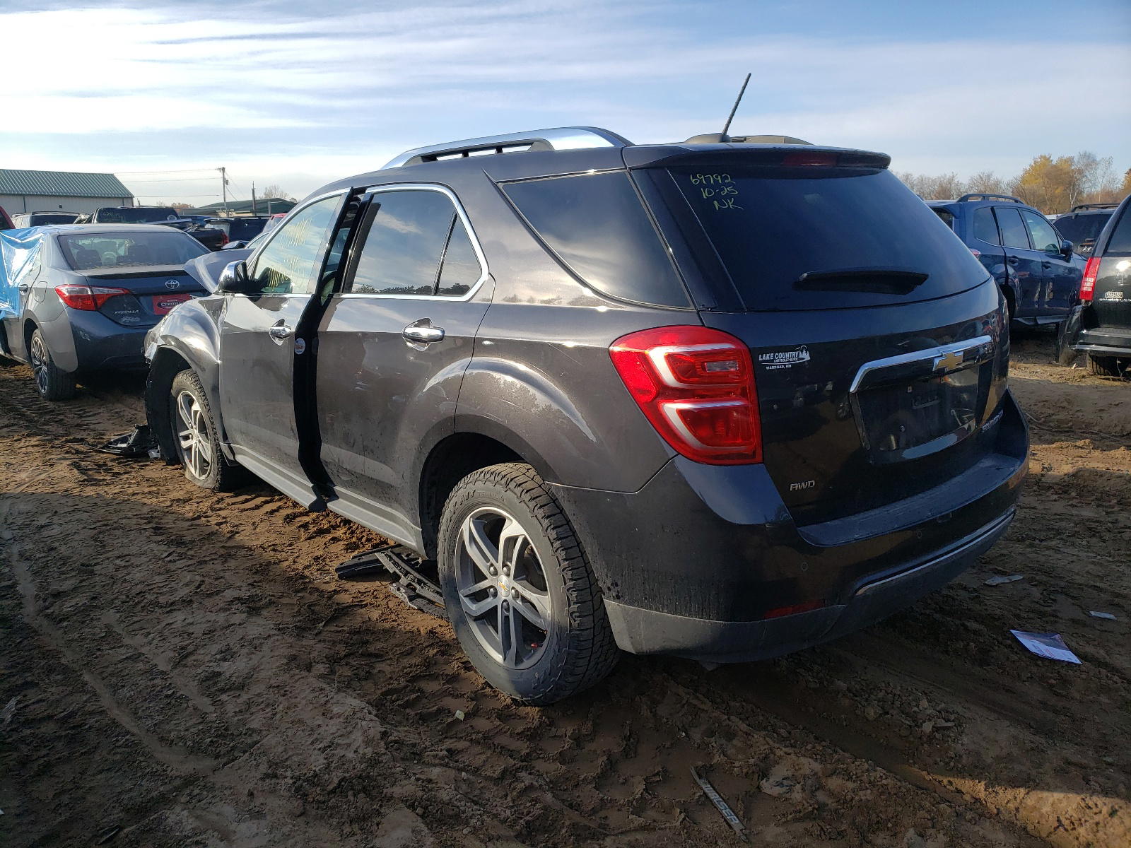 Photo 3 from auction – 2016 CHEVROLET EQUINOX LT with VIN 2GNFLGEK2G6103045