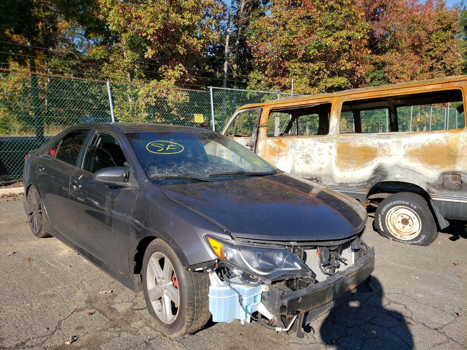 TOYOTA CAMRY BASE 2012 with VIN 4T1BF1FK7CU017571 - Photo from auction
