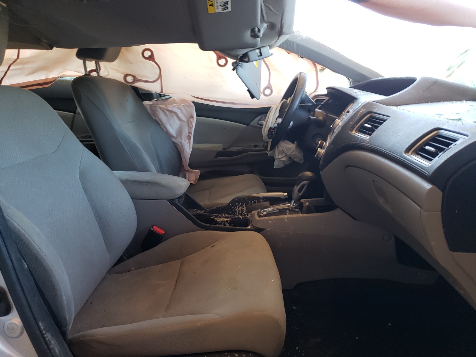 Photo 5 from auction – 2013 HONDA CIVIC LX with VIN 19XFB2F5XDE009899
