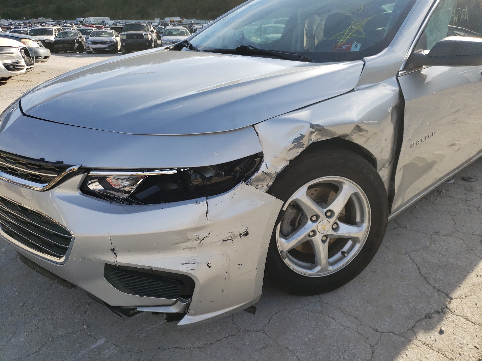 Photo 9 from auction – 2017 CHEVROLET MALIBU LS with VIN 1G1ZB5ST5HF257792