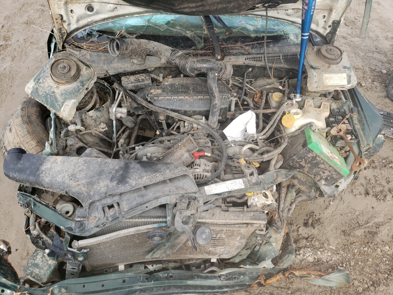 Photo 7 from auction – 2003 SUBARU LEGACY OUT with VIN 4S3BH675137633186