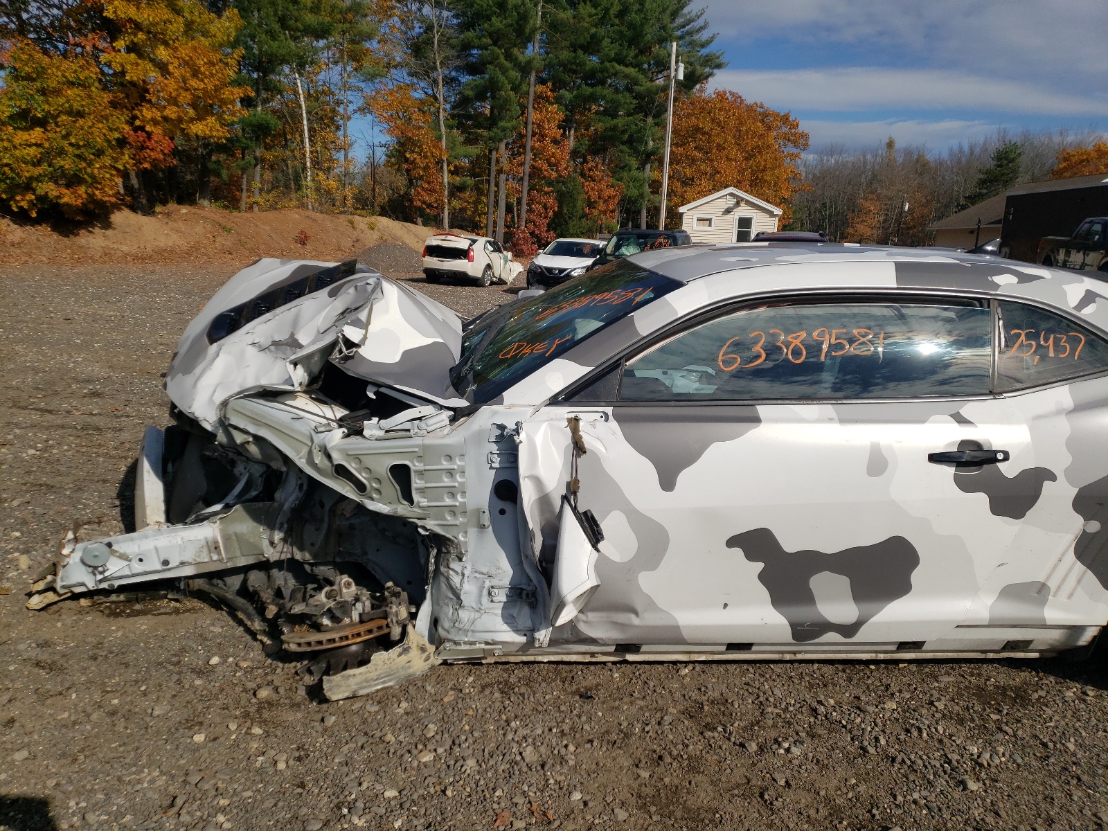 Photo 9 from auction – 2014 CHEVROLET CAMARO 2SS with VIN 2G1FK1EJ3E9279770