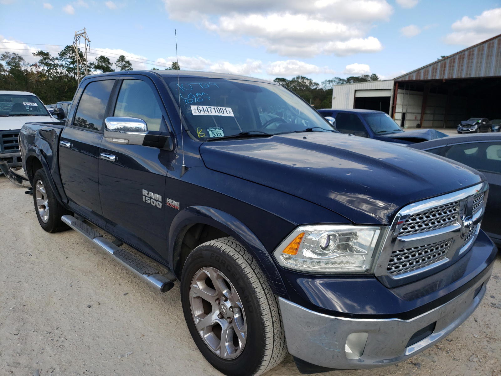 RAM 1500 LARAM 2016 with VIN 1C6RR7NT9GS130180 - Photo from auction