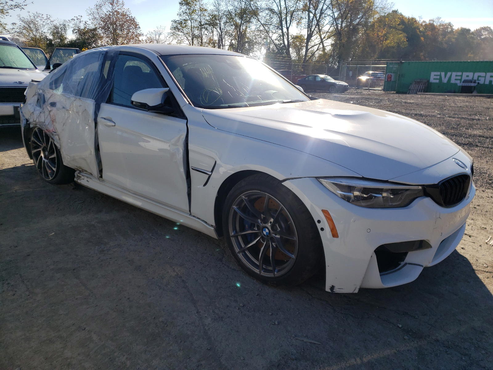 BMW M3 2018 with VIN WBS8M9C50J5J78135 - Photo from auction