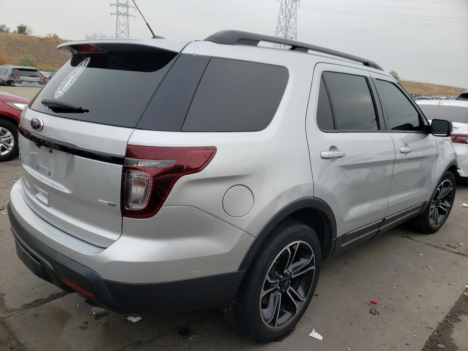 Photo 4 from auction – 2015 FORD EXPLORER S with VIN 1FM5K8GT5FGB02016