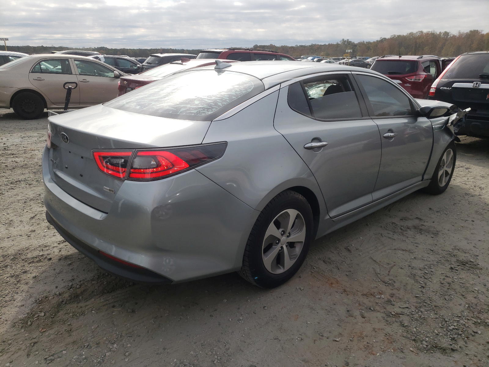 Photo 4 from auction – 2014 KIA OPTIMA HYB with VIN KNAGM4AD6E5077037