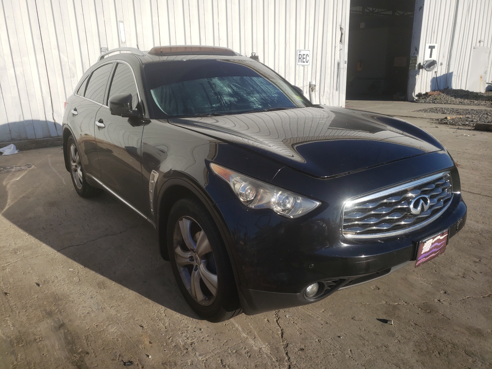 INFINITI FX35 2011 with VIN JN8AS1MW4BM732554 - Photo from auction