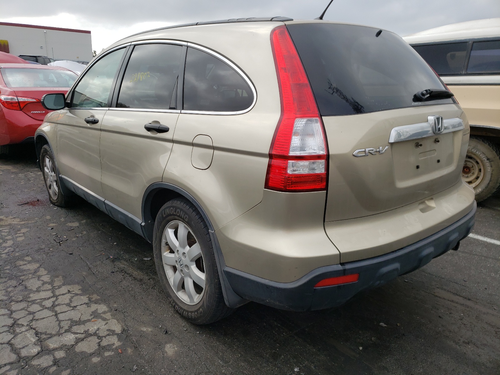 Photo 3 from auction – 2007 HONDA CR-V EX with VIN JHLRE48587C072706