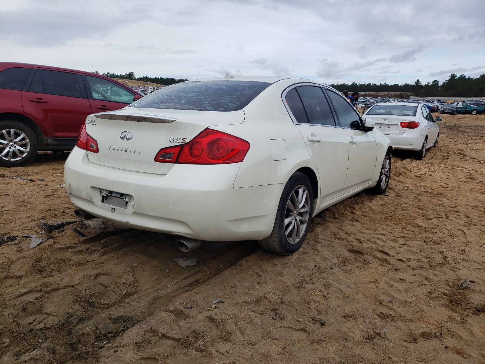 Photo 4 from auction – 2008 INFINITI G35 with VIN JNKBV61E38M212871