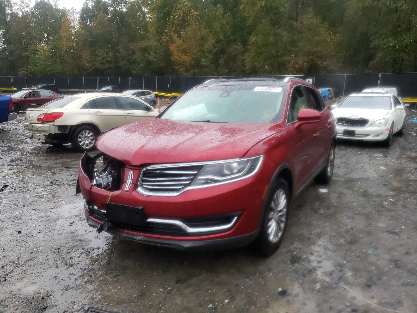 Photo 2 from auction – 2017 LINCOLN MKX SELECT with VIN 2LMPJ6KR1HBL12977