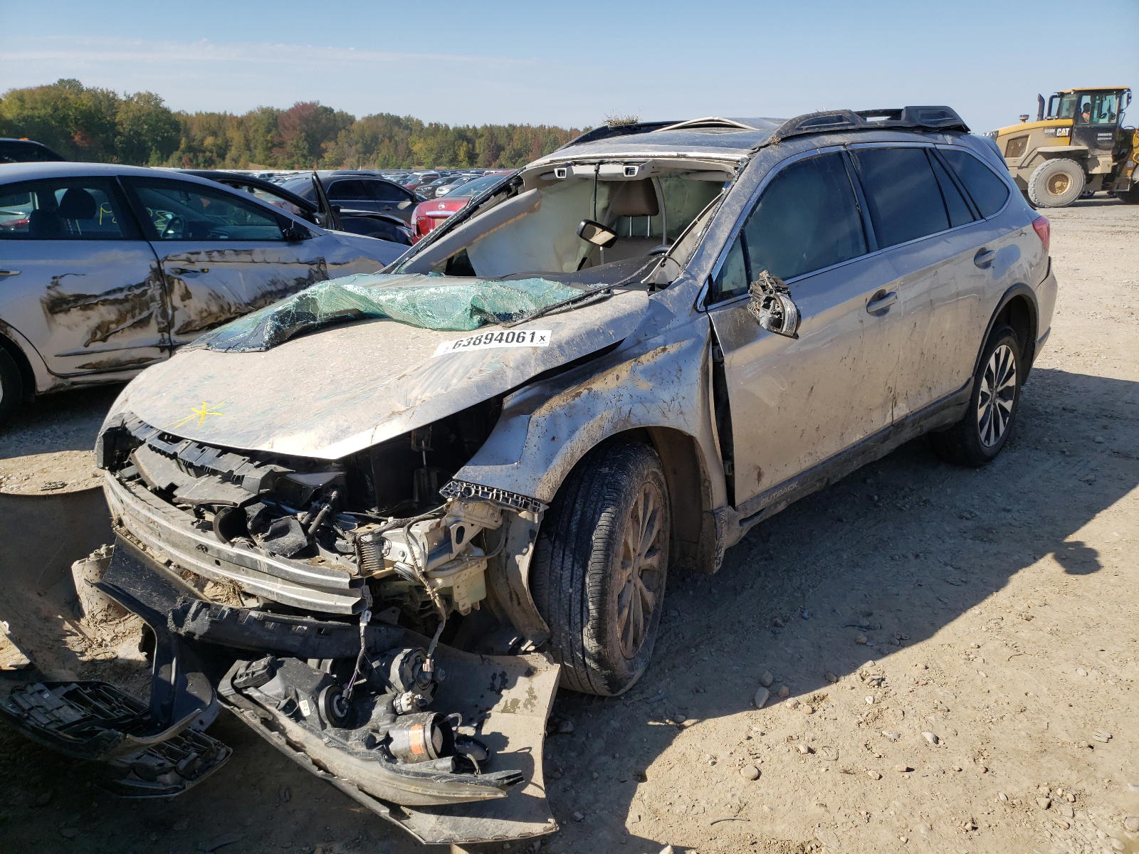 Photo 2 from auction – 2016 SUBARU OUTBACK 3. with VIN 4S4BSENC7G3273282