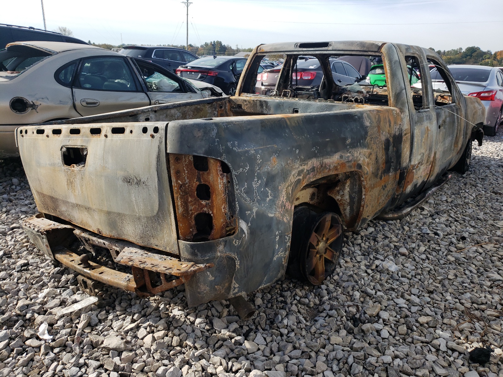 Photo 4 from auction – 2008 CHEVROLET SILVERADO with VIN 1GCEK19C98Z160355