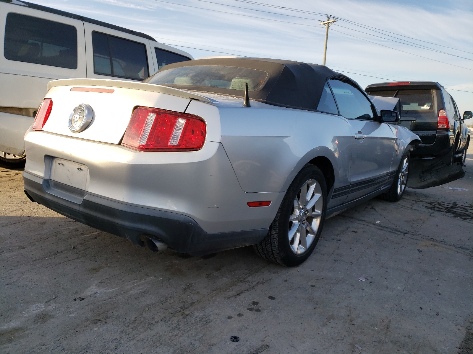 Photo 4 from auction – 2011 FORD MUSTANG with VIN 1ZVBP8EM7B5125935