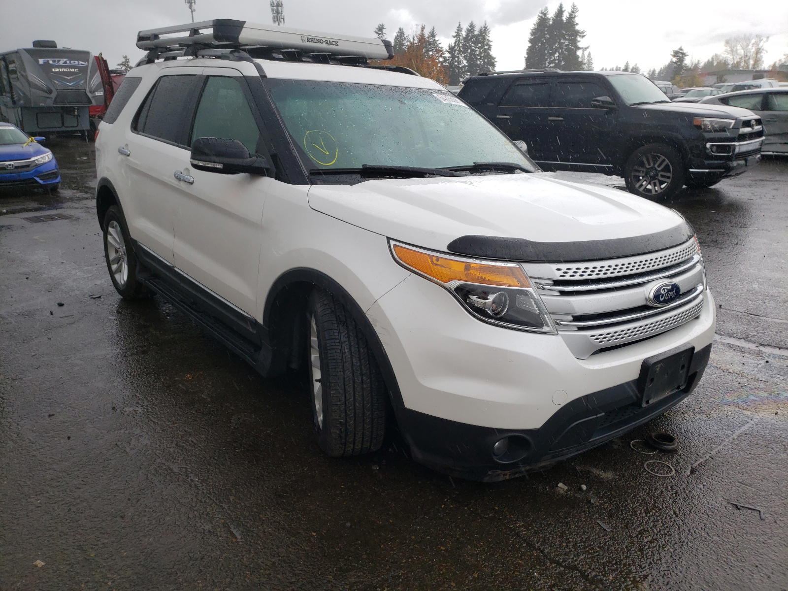 FORD EXPLORER X 2015 with VIN 1FM5K8D81FGA34796 - Photo from auction