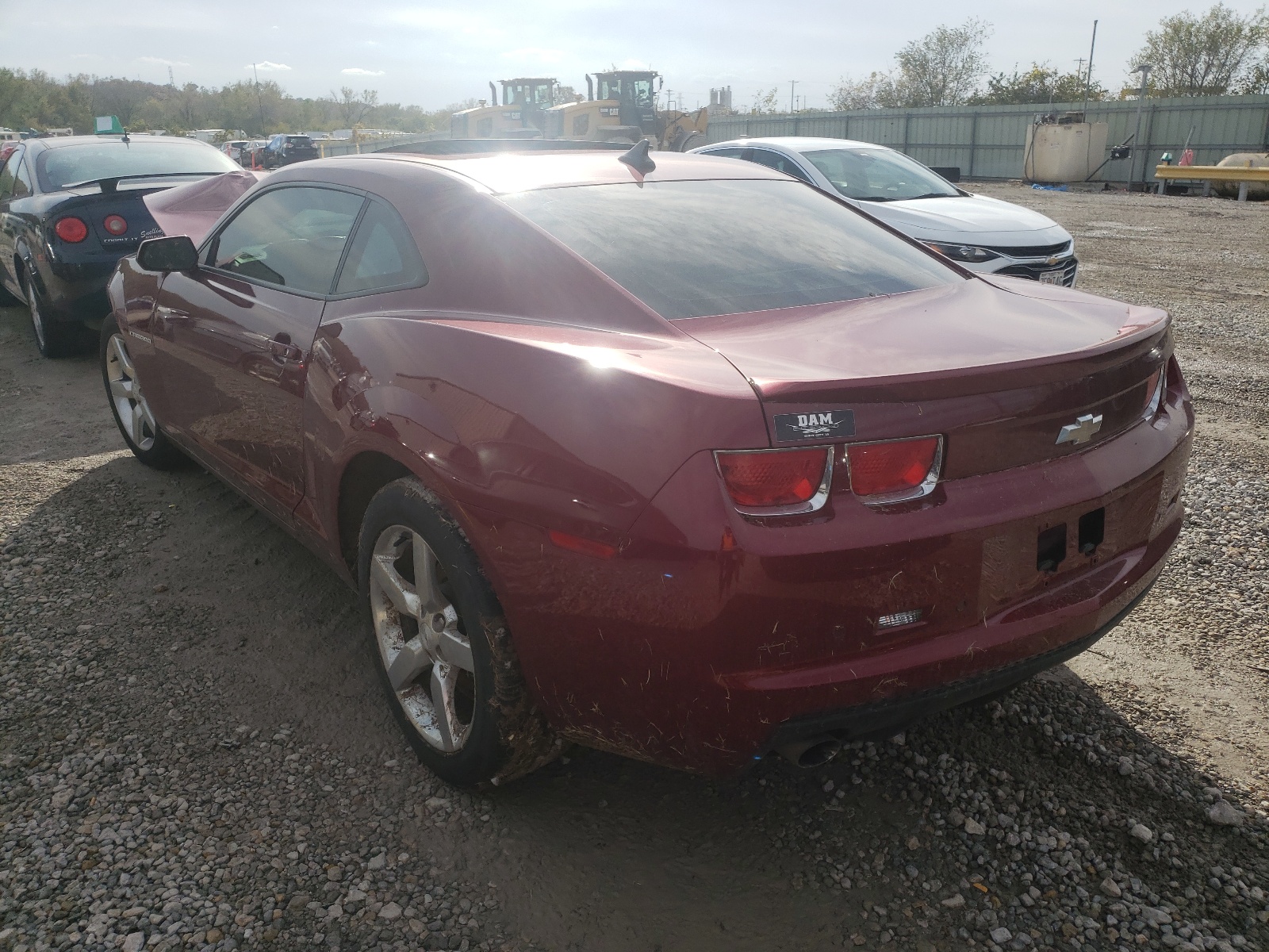Photo 3 from auction – 2011 CHEVROLET CAMARO LT with VIN 2G1FC1ED0B9137024