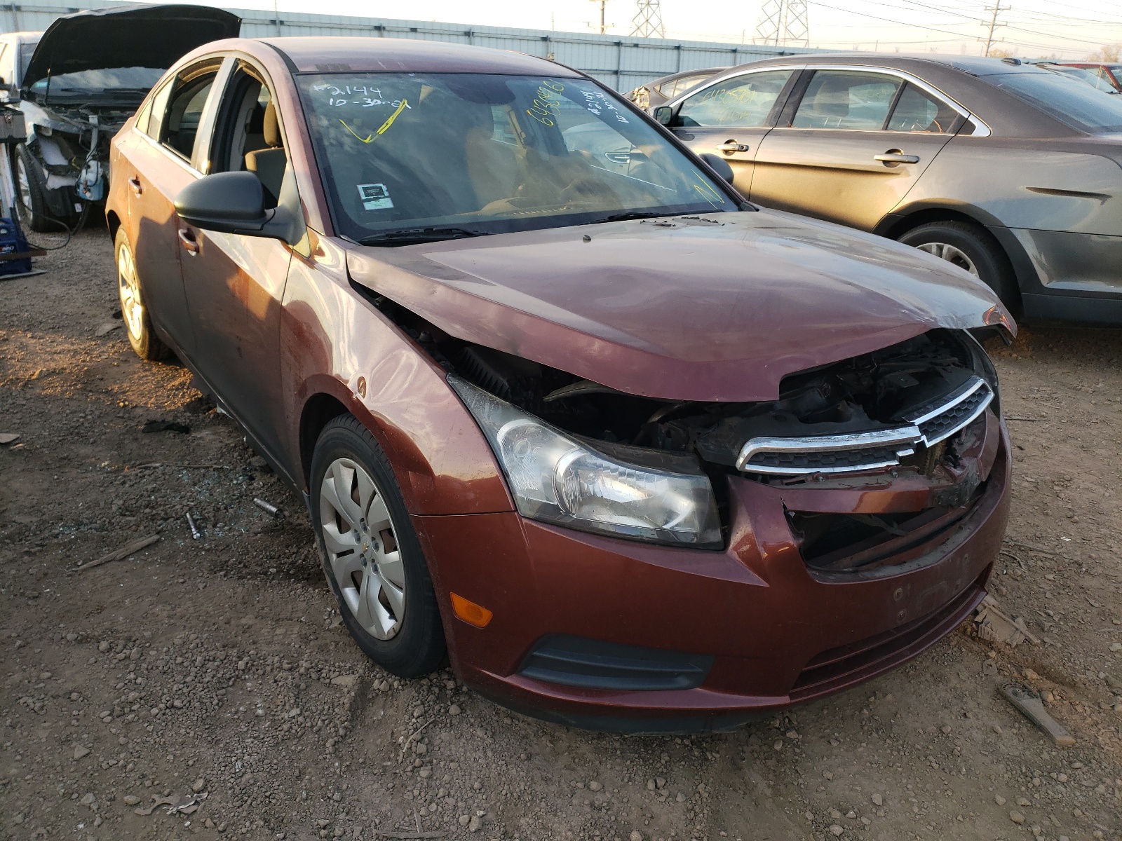 CHEVROLET CRUZE LS 2012 with VIN 1G1PC5SH9C7243042 - Photo from auction