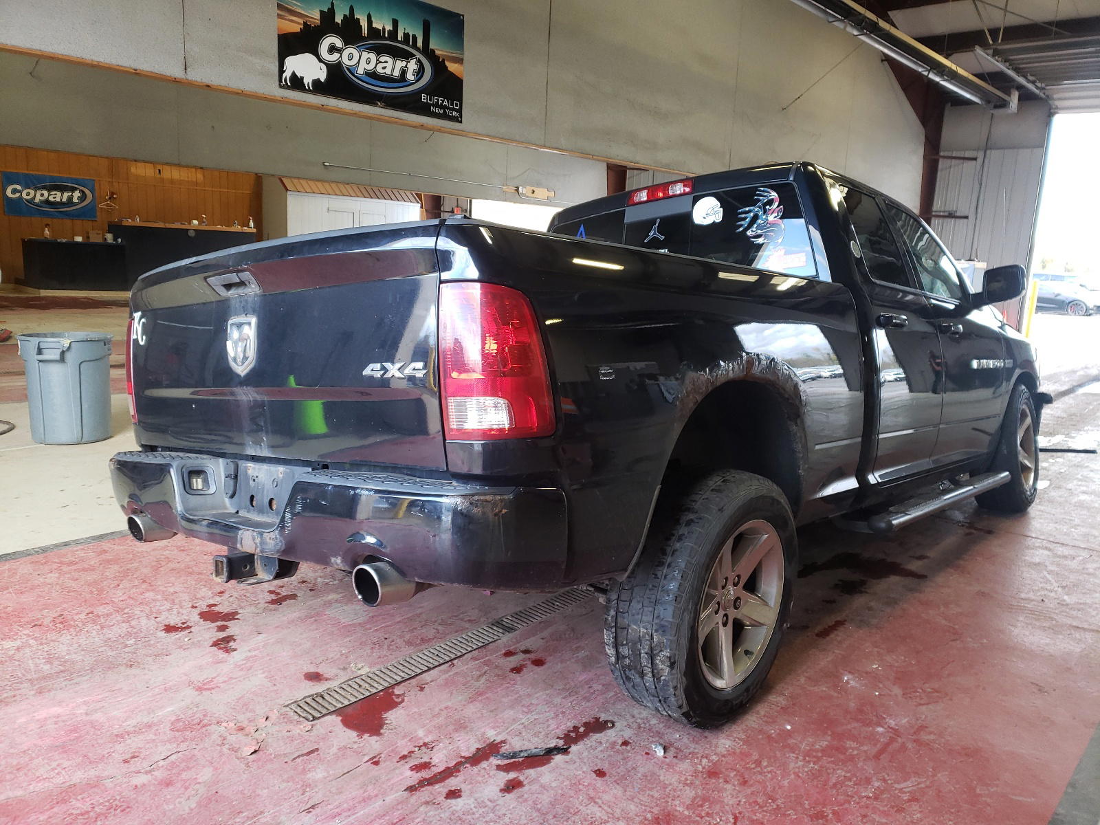 Photo 4 from auction – 2012 DODGE RAM 1500 S with VIN 1C6RD7HT3CS115016