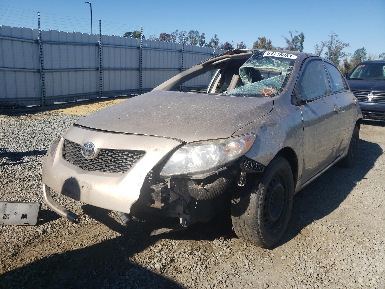 Photo 9 from auction – 2009 TOYOTA COROLLA BA with VIN 2T1BU40E49C162068