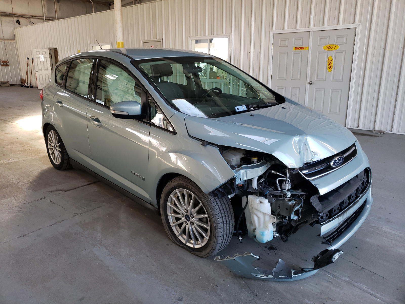 FORD C-MAX SE 2014 with VIN 1FADP5AU0EL507651 - Photo from auction