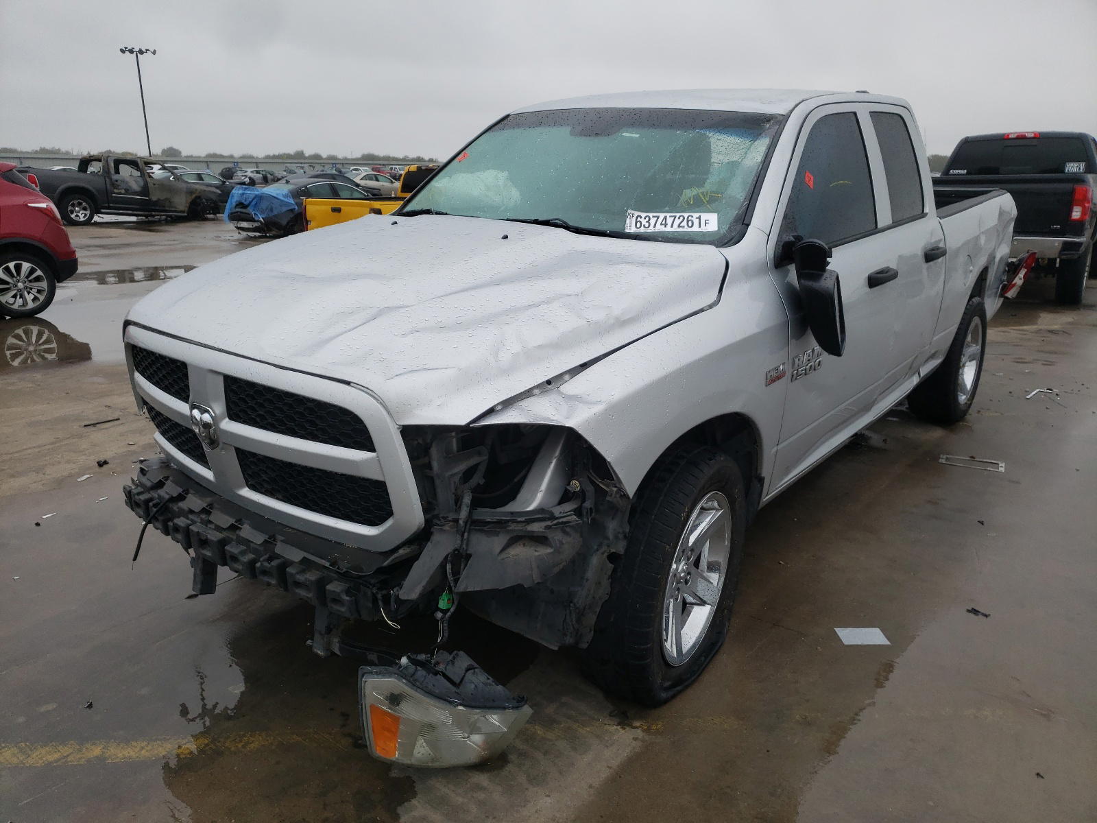 Photo 2 from auction – 2014 RAM 1500 ST with VIN 1C6RR6FT5ES101121