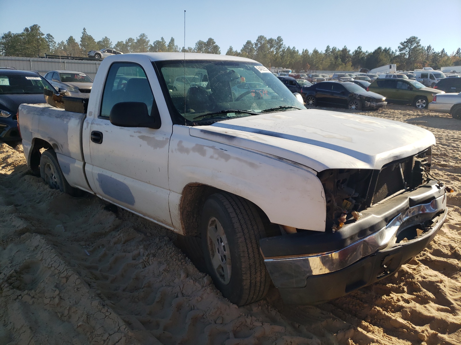 CHEVROLET SILVERADO 2003 with VIN 1GCEC14X43Z252926 - Photo from auction