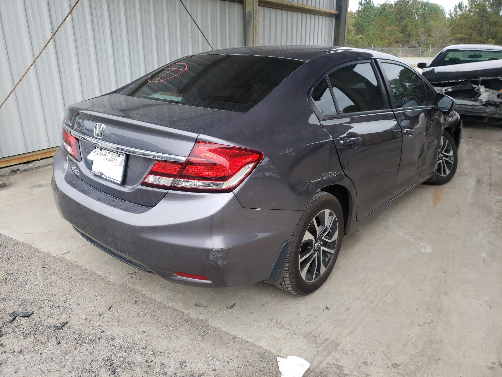Photo 4 from auction – 2015 HONDA CIVIC EX with VIN 19XFB2F82FE065851