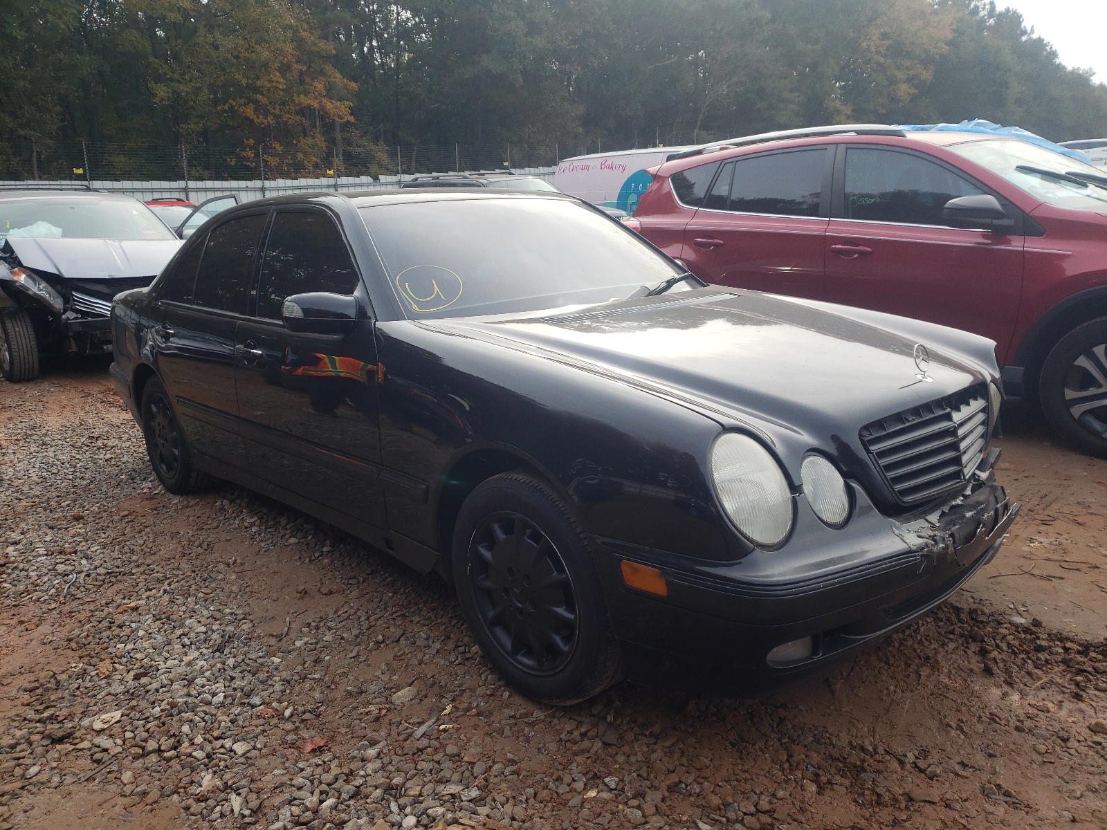 MERCEDES-BENZ E 320 2000 with VIN WDBJF65J2YB038500 - Photo from auction