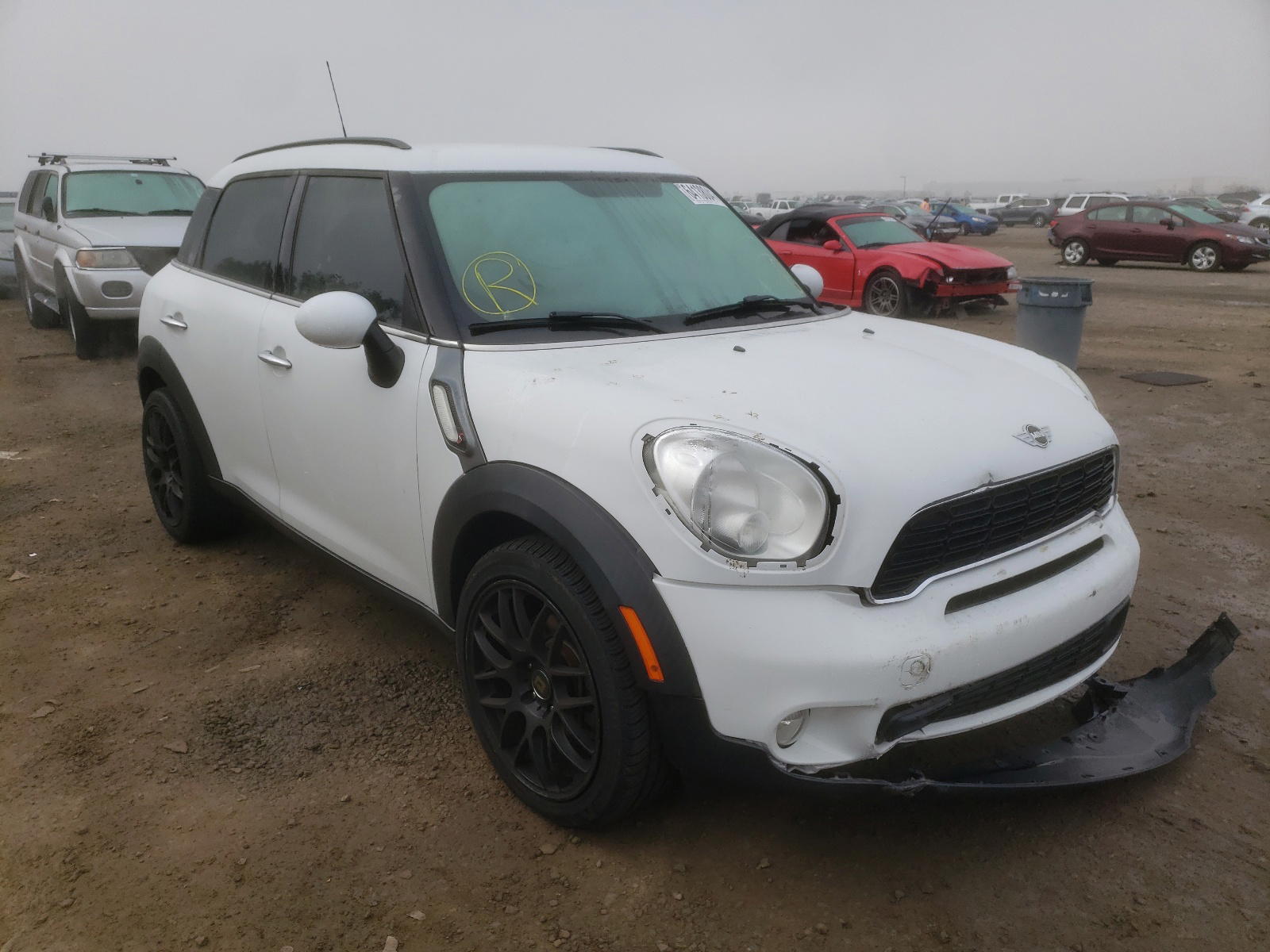 MINI COOPER S C 2014 with VIN WMWZC3C57EWT00501 - Photo from auction