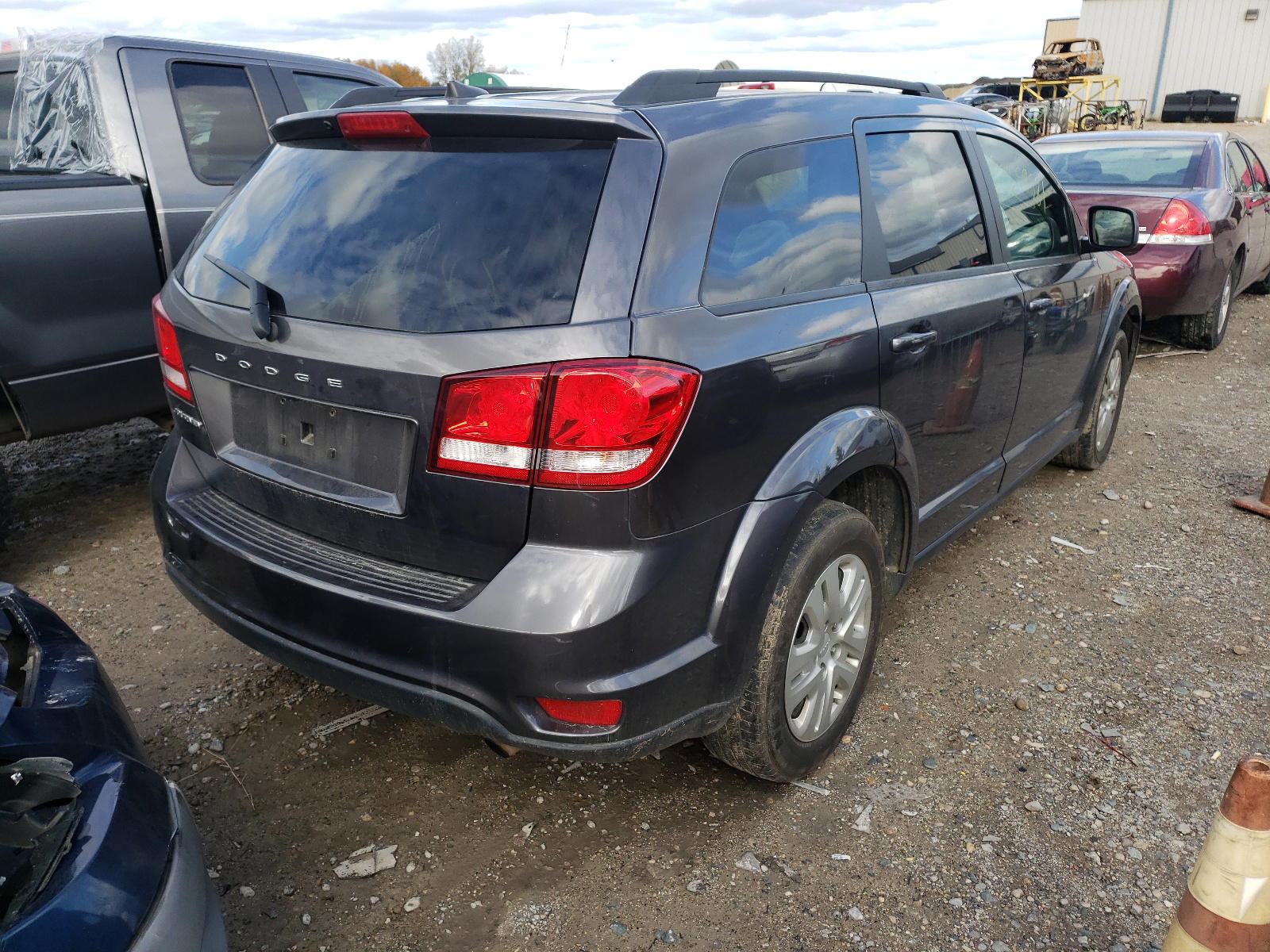 Photo 4 from auction – 2019 DODGE JOURNEY SE with VIN 3C4PDCBB9KT873674