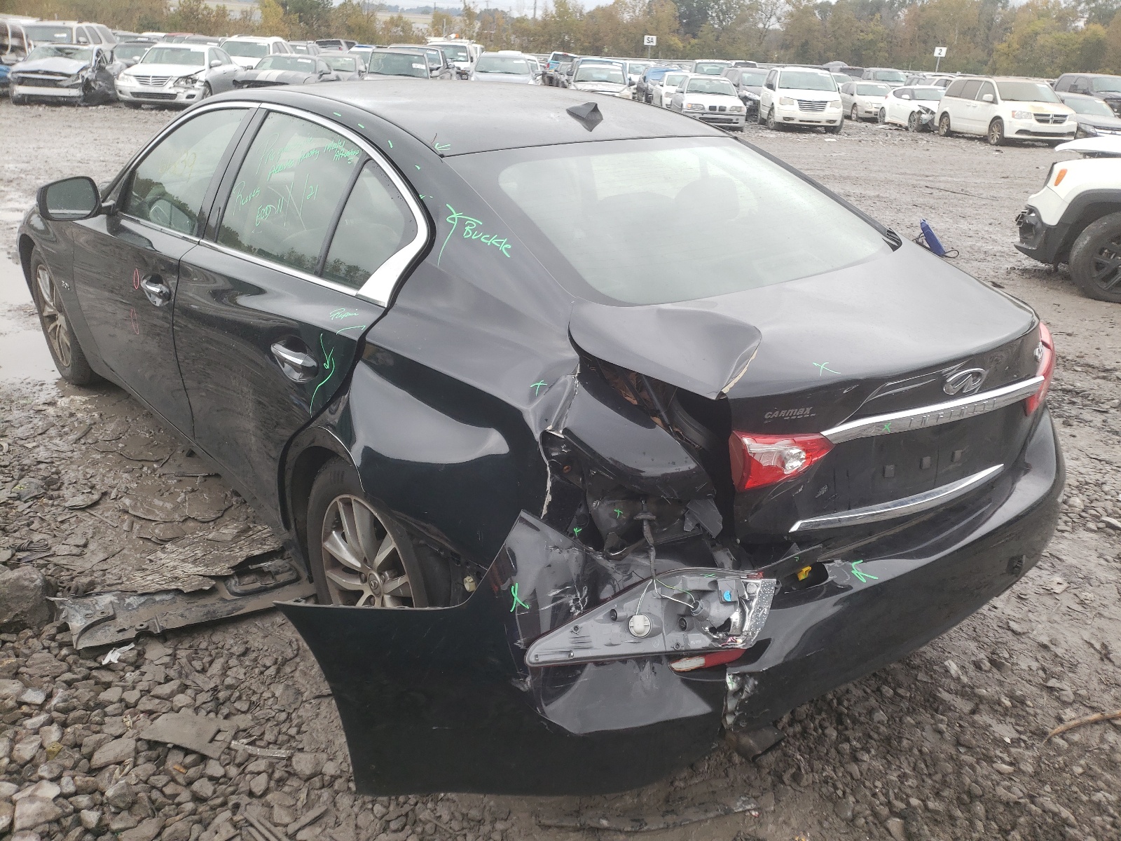 Photo 3 from auction – 2017 INFINITI Q50 PREMIU with VIN JN1EV7AP2HM731824