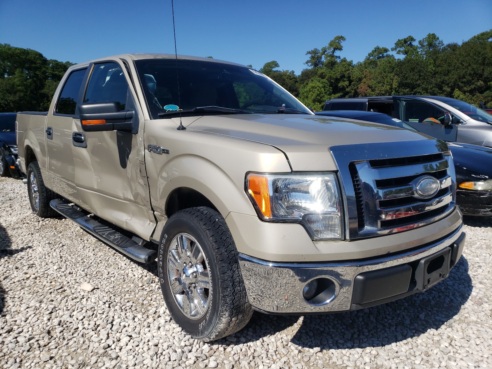 FORD F150 SUPER 2009 with VIN 1FTRW12839FB25597 - Photo from auction