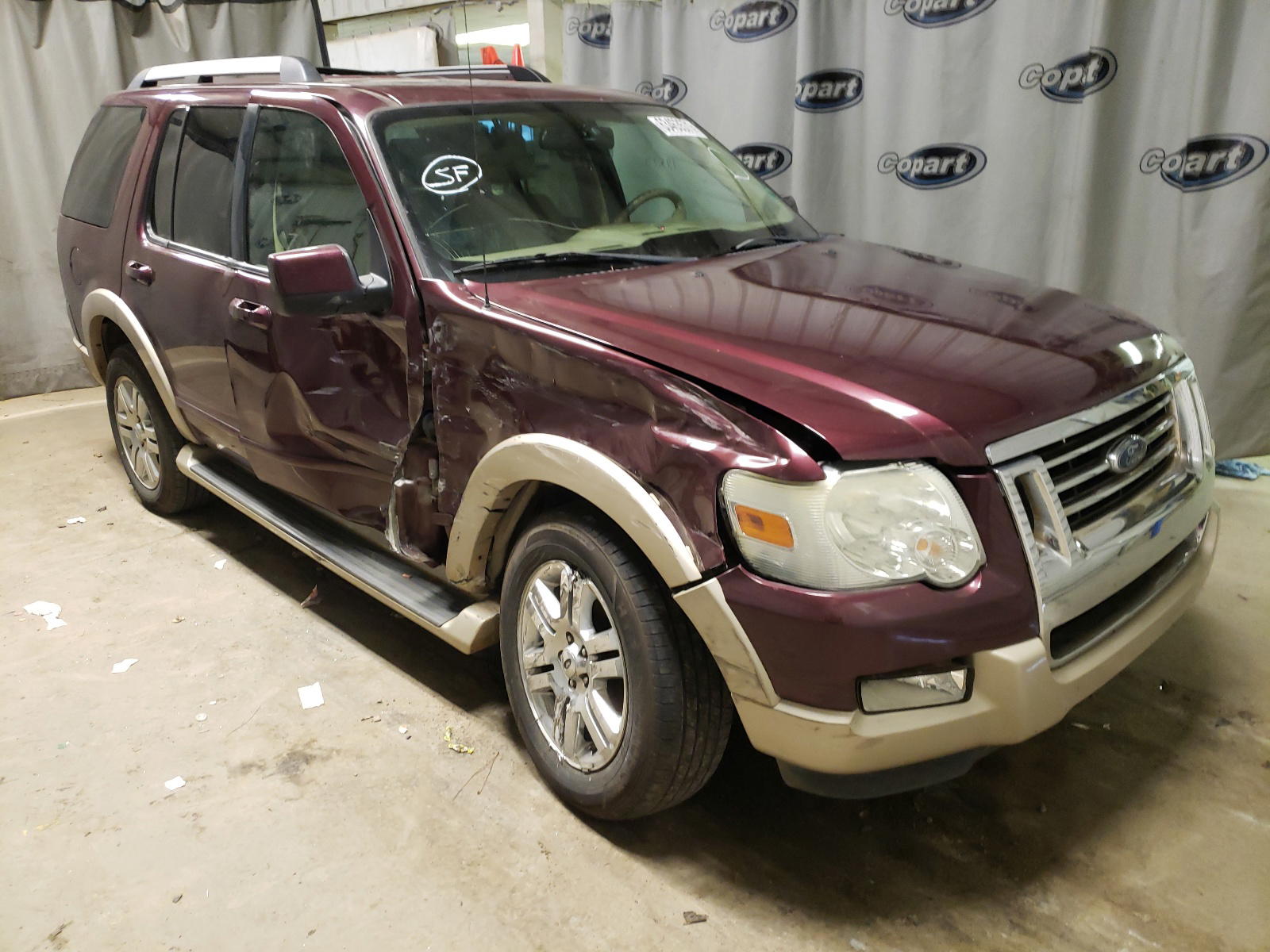 FORD EXPLORER E 2007 with VIN 1FMEU74E47UB86245 - Photo from auction