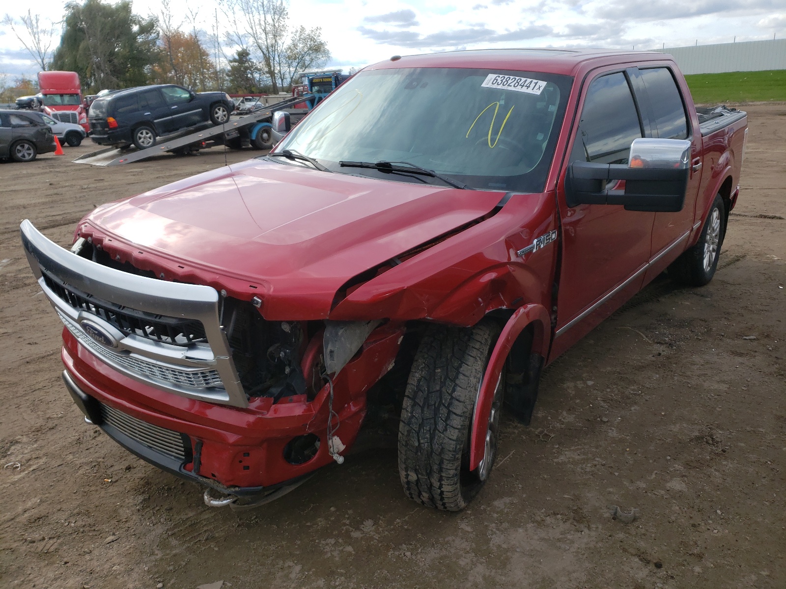 Photo 2 from auction – 2010 FORD F150 SUPER with VIN 1FTFW1EV9AFB49153