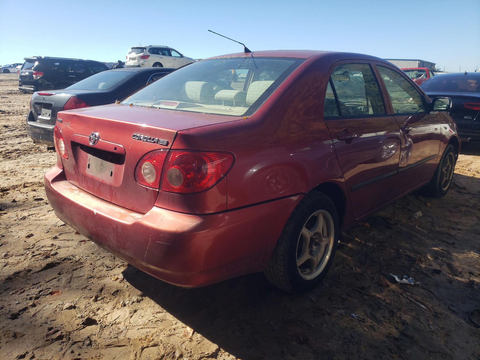 Photo 4 from auction – 2008 TOYOTA COROLLA with VIN 1NXBR32E08Z019477