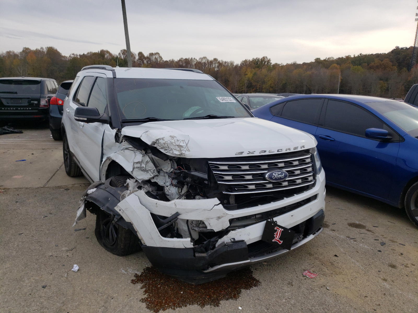 FORD EXPLORER X 2016 with VIN 1FM5K7D86GGA24096 - Photo from auction