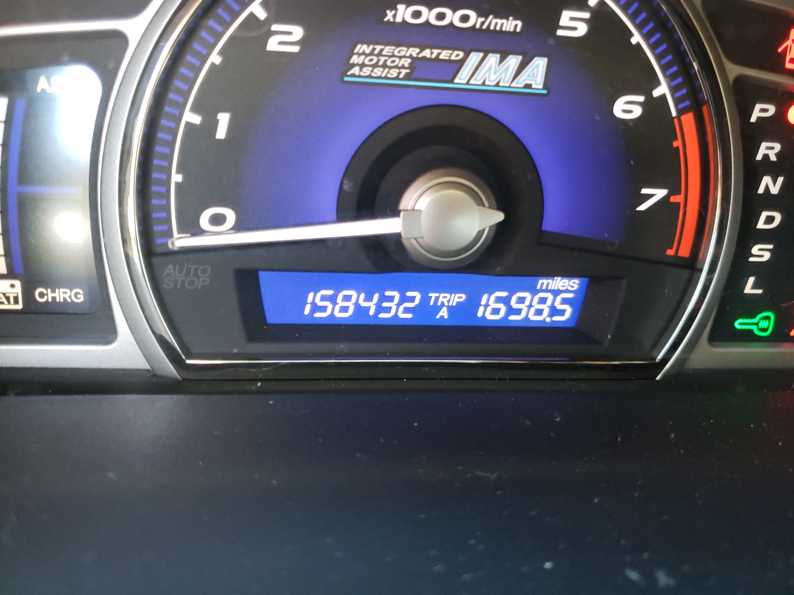 Photo 8 from auction – 2009 HONDA CIVIC HYBR with VIN JHMFA36249S001928