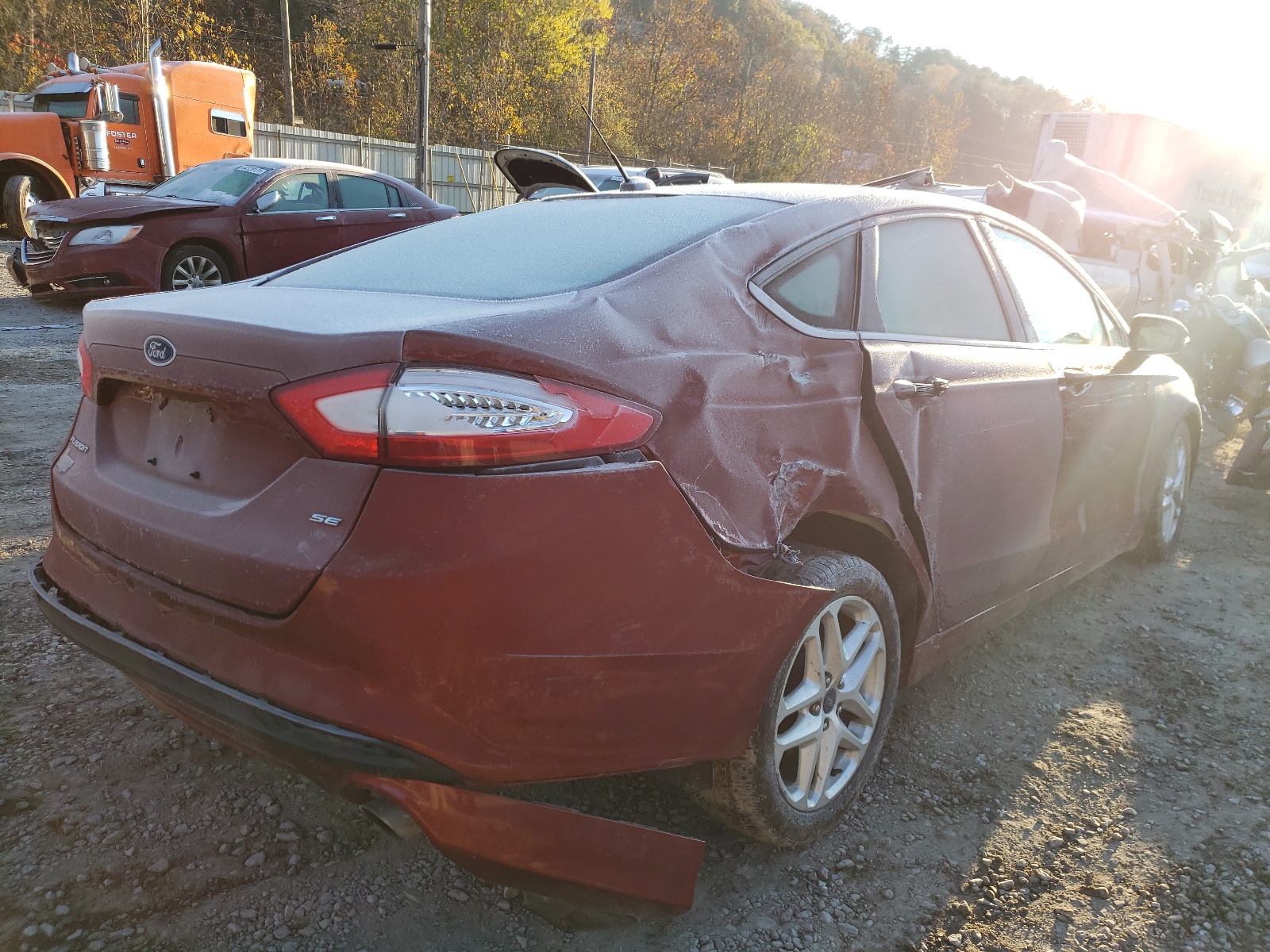 Photo 4 from auction – 2014 FORD FUSION SE with VIN 3FA6P0H76ER236527