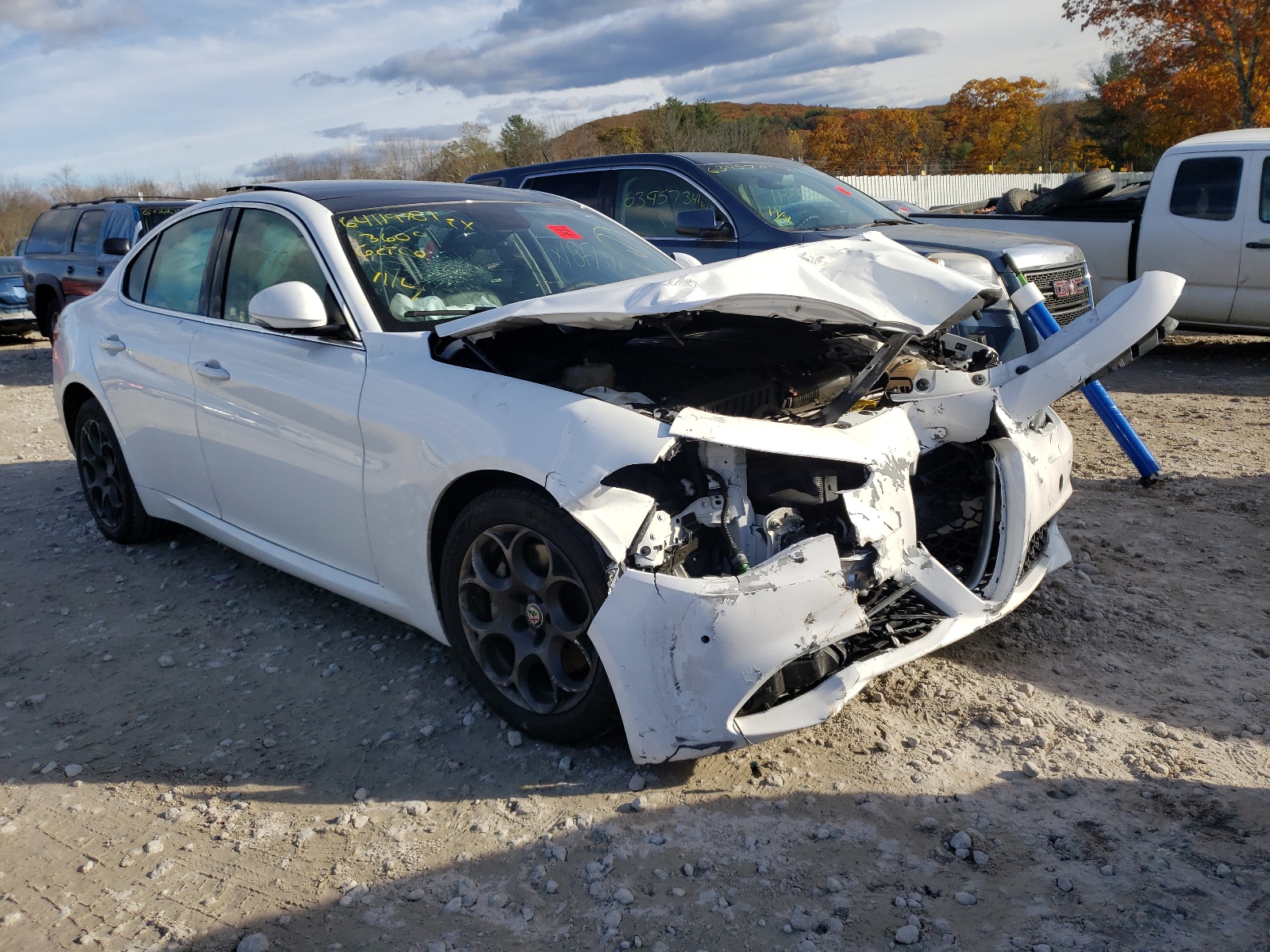 Photo 1 from auction – 2017 ALFA ROMEO GIULIA Q4 with VIN ZARFAEDN1H7546535